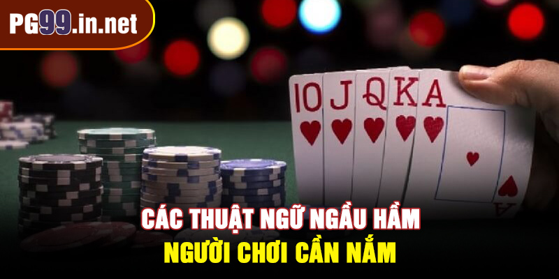 Các thuật ngữ ngầu hầm người chơi cần nắm